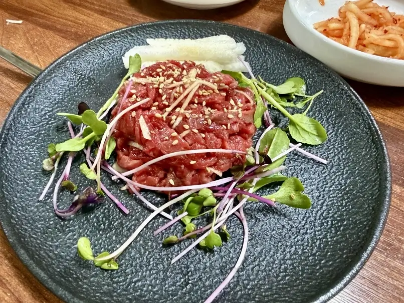 설악한우마을 육회