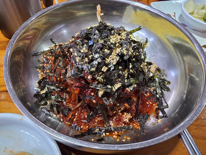 맛있었던 메밀 막국수