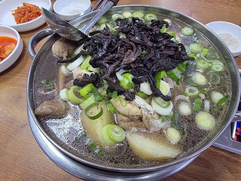 문래동 능이버섯백숙