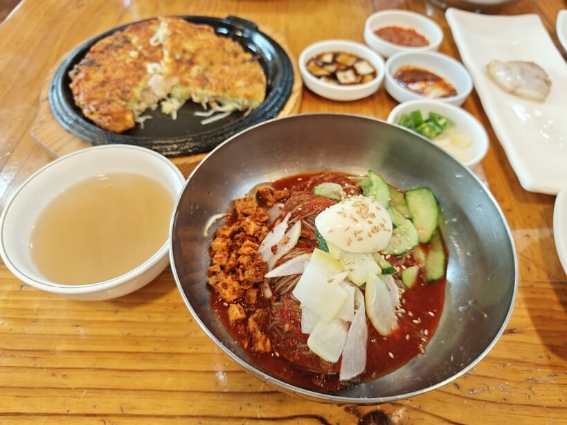 파주 오두산막국수