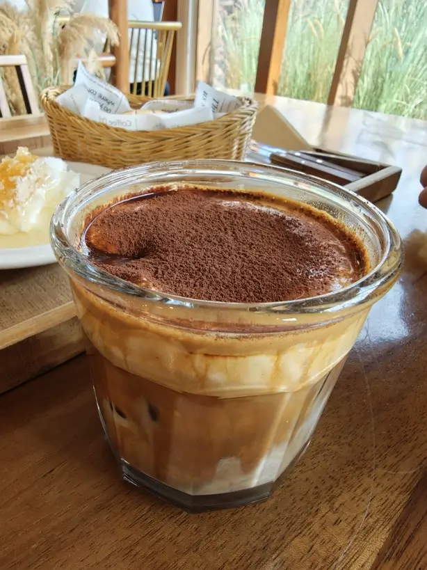 카이막 크림라떼