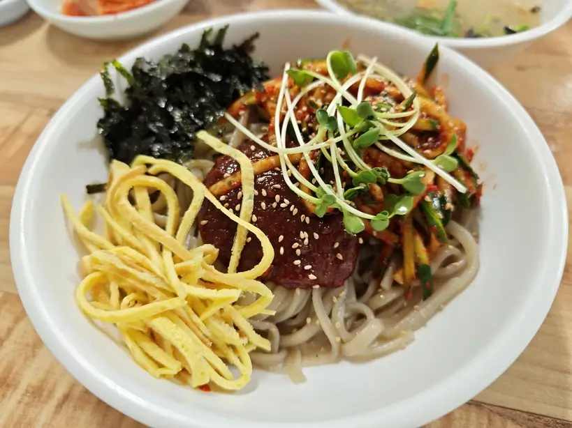 영월 강원토속식당 칡국수